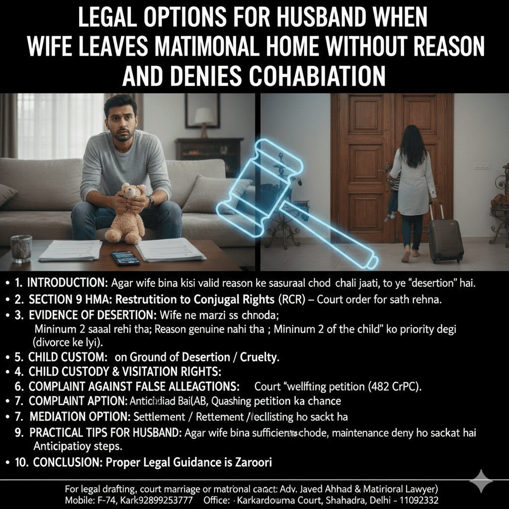 legal-options-for-husband-when-wife-leaves-home-without-reason